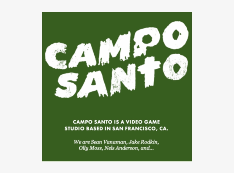 1-campo Santo - Campo Santo Logo Game Developer, transparent png download