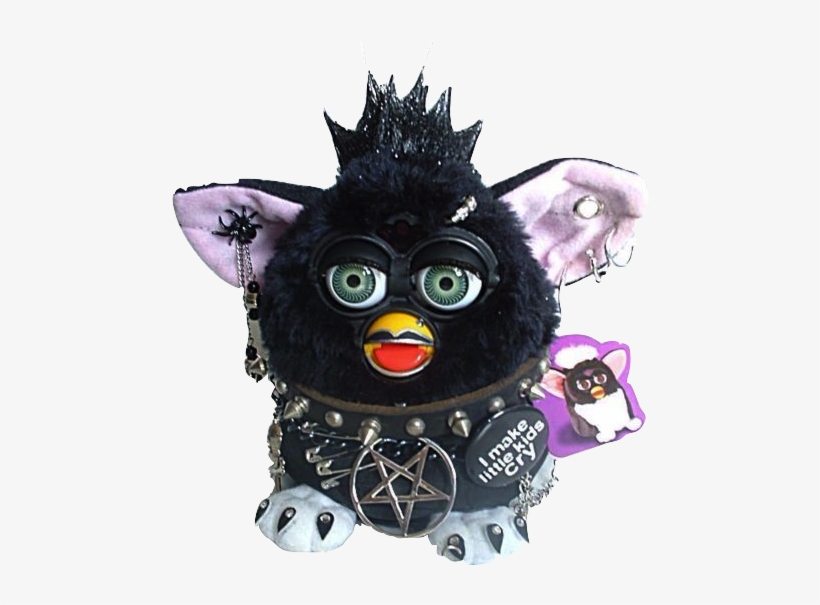 U R Safe Do Not Be Afraid - Goth Furby, transparent png download