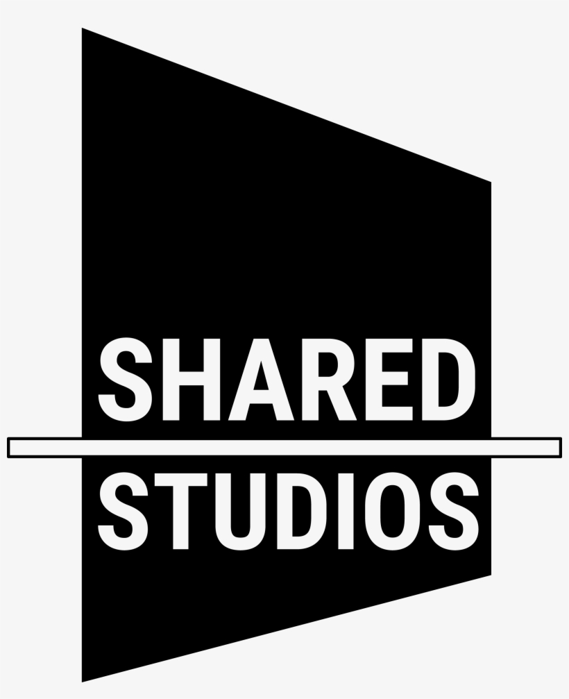 B&w Square Logo On Gold - Shared Experience, transparent png download
