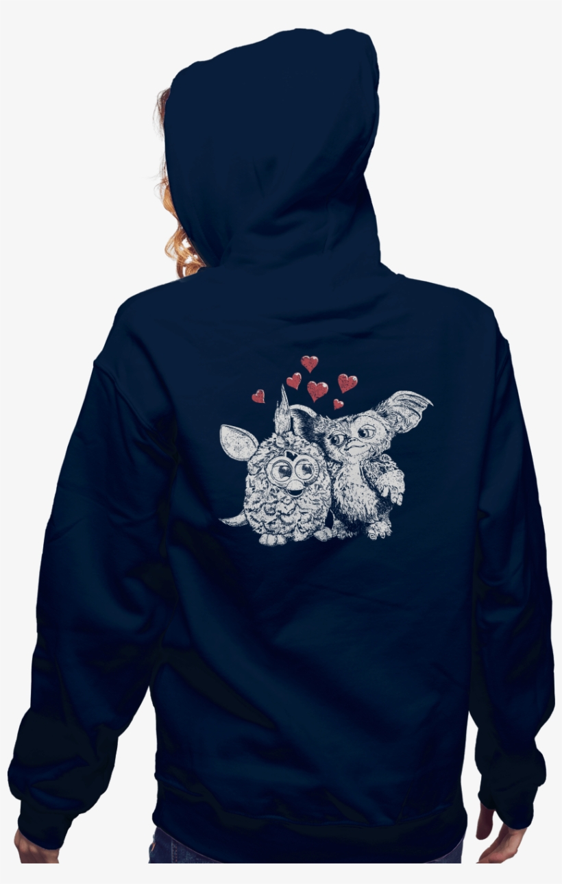 Furby Love - Hoodie, transparent png download