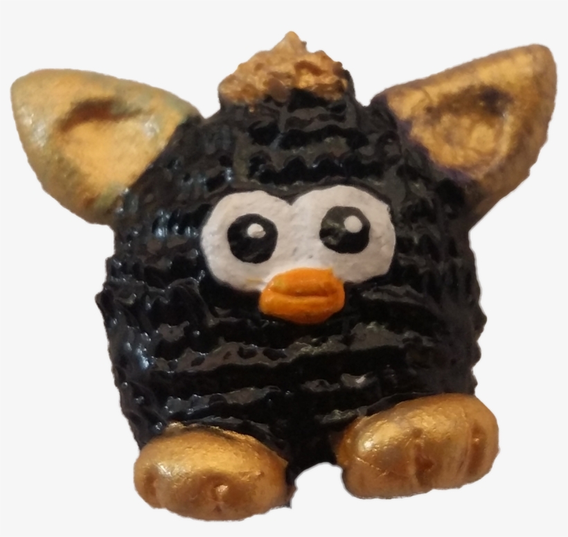 Furby Charm, Necklace, Dije De Furby, Polymer Clay - Stuffed Toy, transparent png download