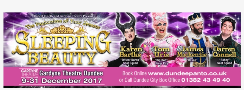 Sleeping Beauty Gardyne Theatre, Dundee - Gardyne Theatre Ltd, transparent png download