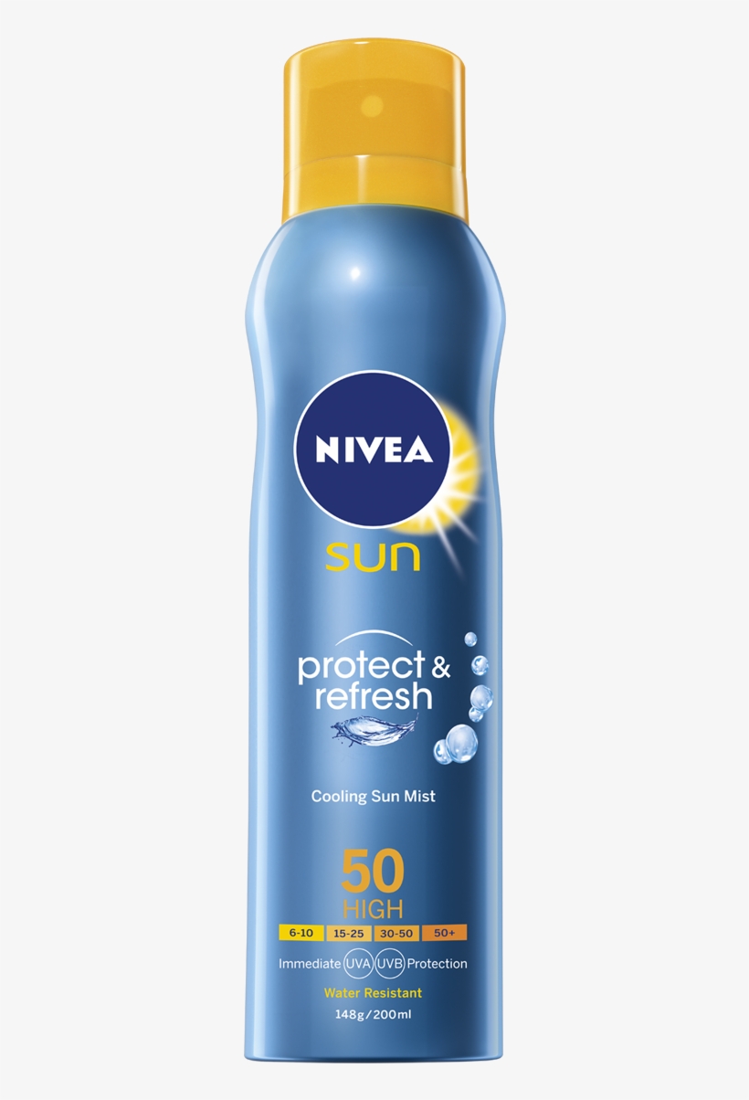 Sun Care - Nivea Protect And Refresh, transparent png download