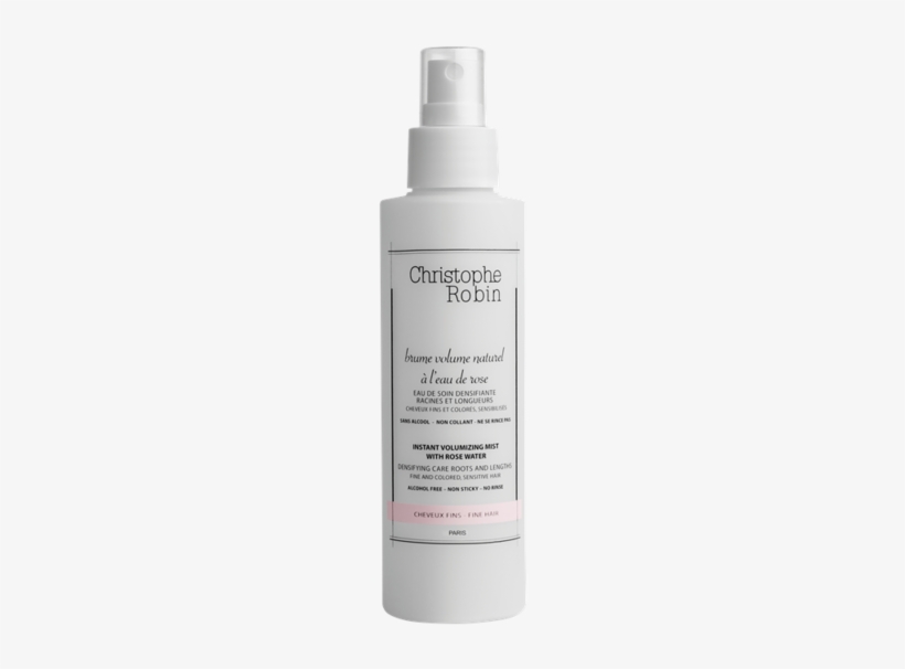 Instant Volumizing Mist With Rose Water - Christophe Robin Hair Mist, transparent png download