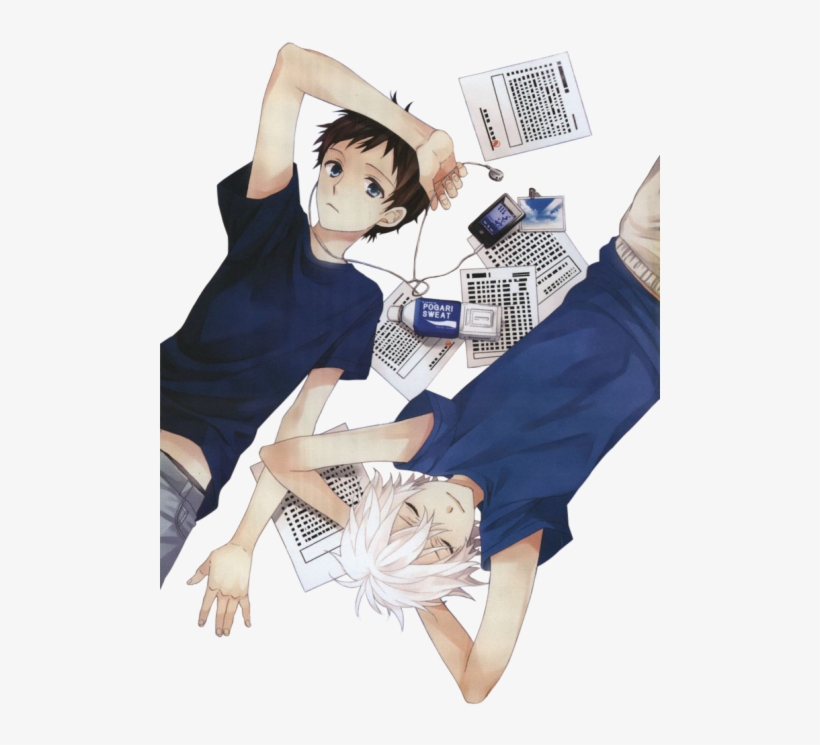 #shinji #shinji Ikari #kaoru #kaoru Nagisa #eva #evangelion - Kaworu And Shinji Art, transparent png download