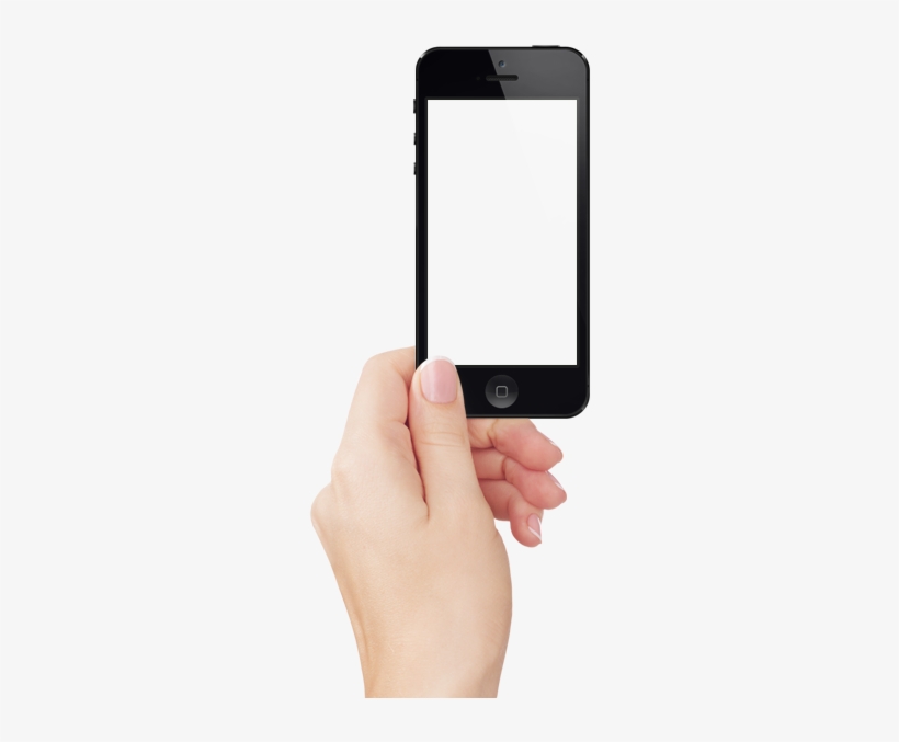 Iphone Hands Empty - Bluetooth Multi-media Remote, transparent png download