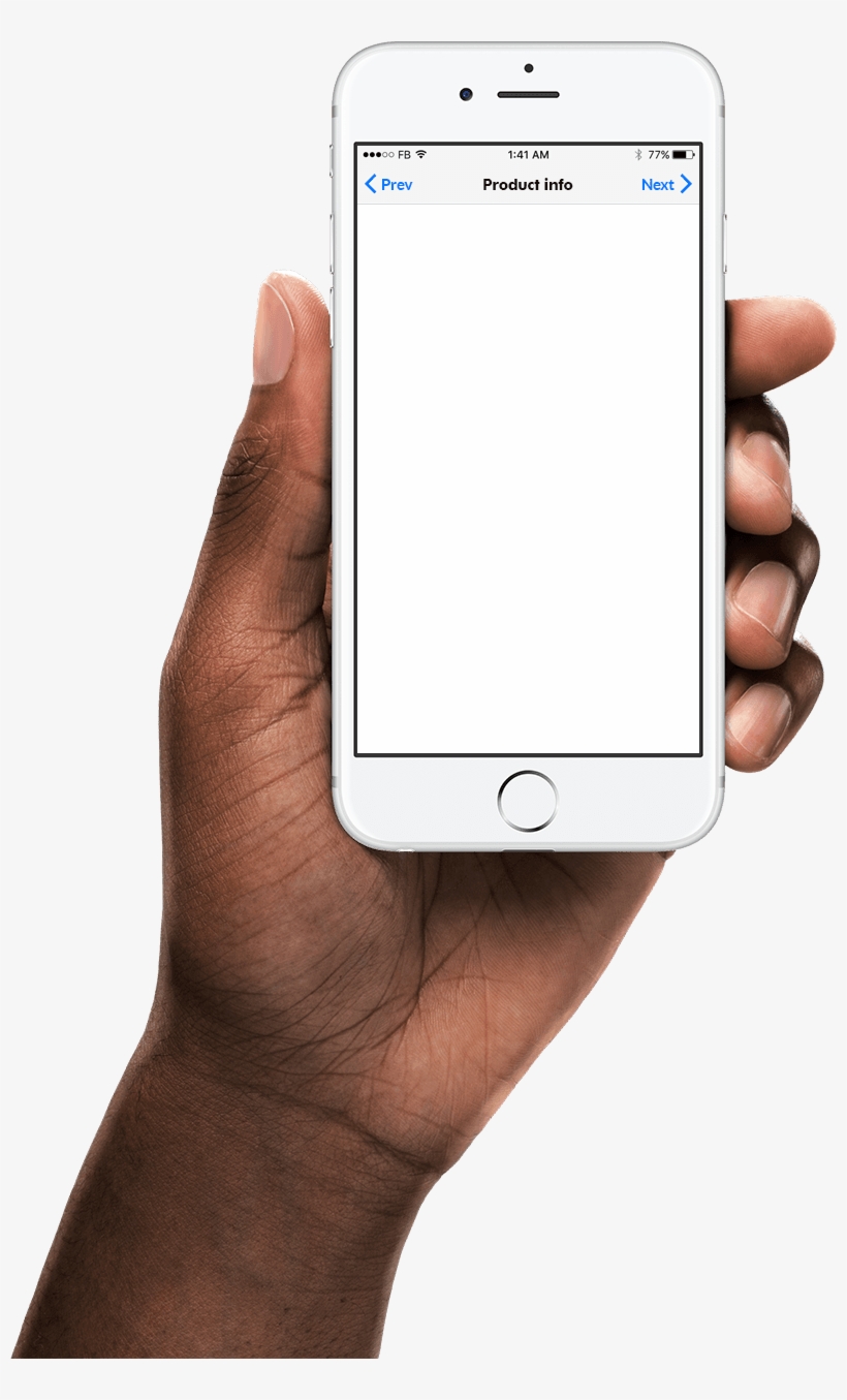 Iphone Hand Nav Compressor - Uchat Uber, transparent png download