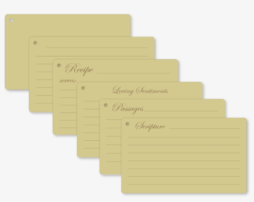 Or Use The "card Index Flip Cards" Varied Designs - Wood, transparent png download