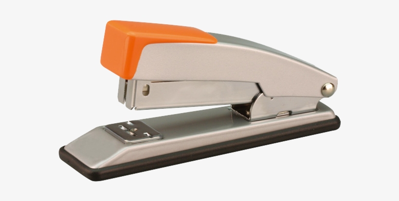 Embrossed Silverly Stapler - Paper Stapler Machine, transparent png download