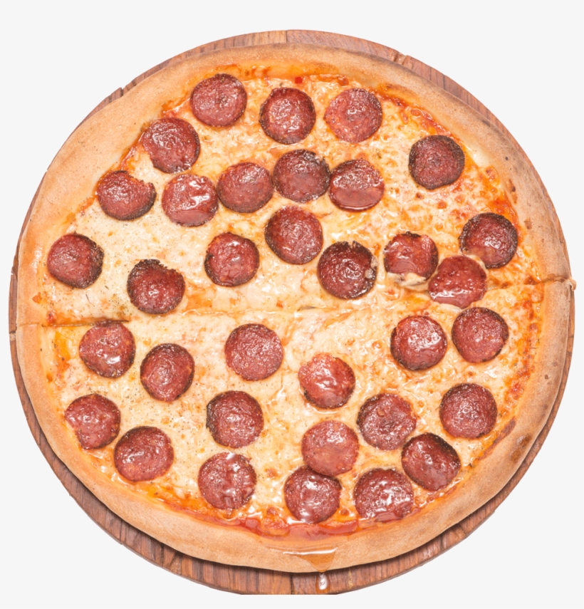Pepperoni Pizza Png Image Library Download - Pizza, transparent png download