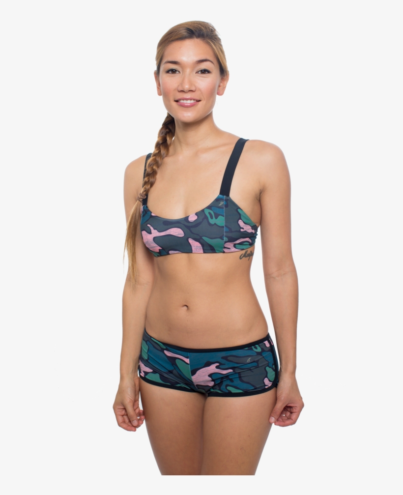 Bikini Top Koru Camo Bikini Top Koru Camo - Bikini, transparent png download