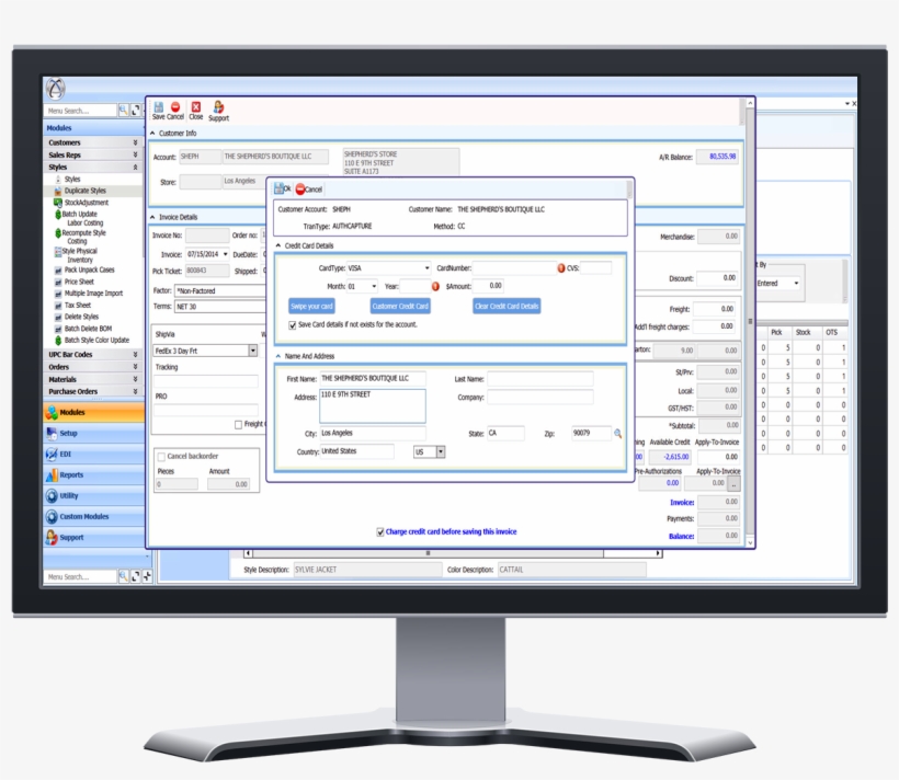 Aims Credit Card Processing Monitor 7 14 Aims360 Website - Computer Monitor, transparent png download