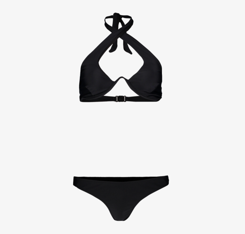 Nasty Gal Halter Bikini Set, £20 - Swimsuit Bottom, transparent png download