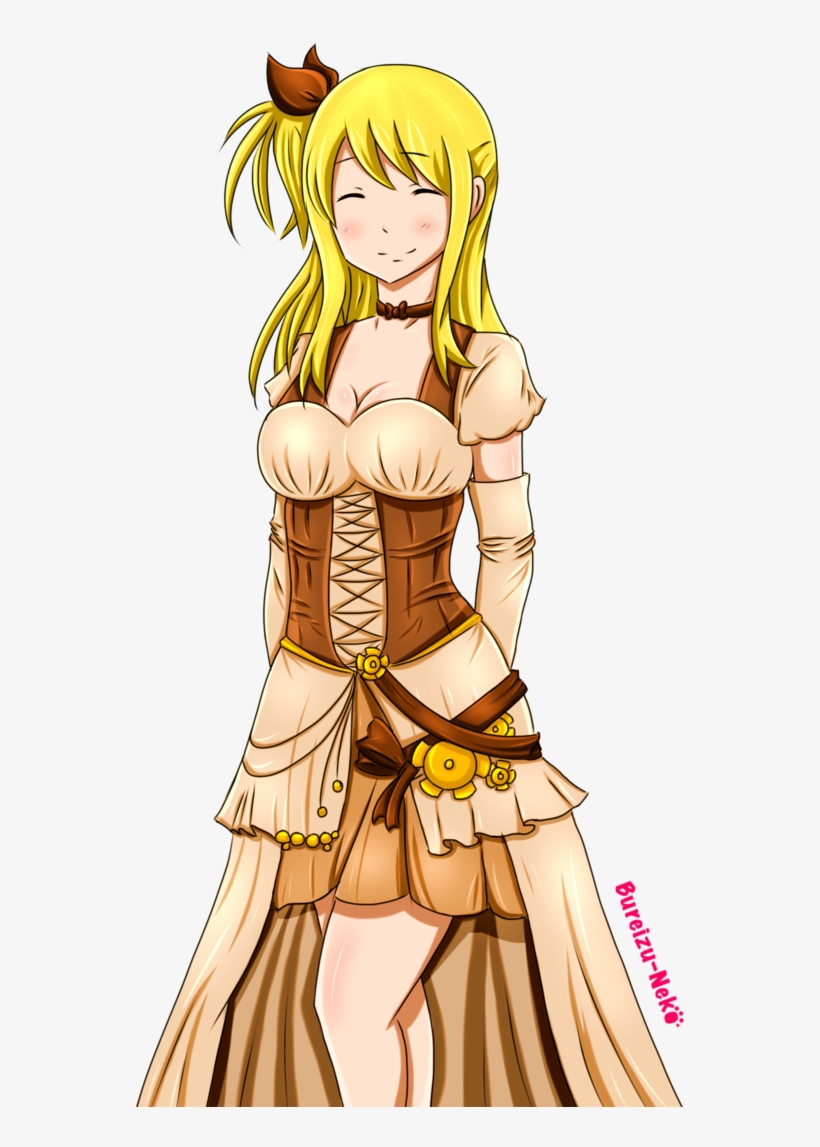 Jpg Royalty Free Stock Lucy Heartfillia By Bureizu - Steampunk Anime Girl Dress, transparent png download