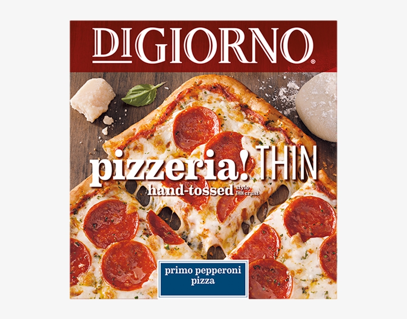 Digiorno Thin Crust Margherita Pizza, transparent png download