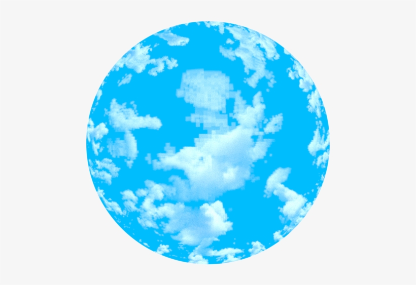 Cloud Field With Average Liquid Water - Circle, transparent png download