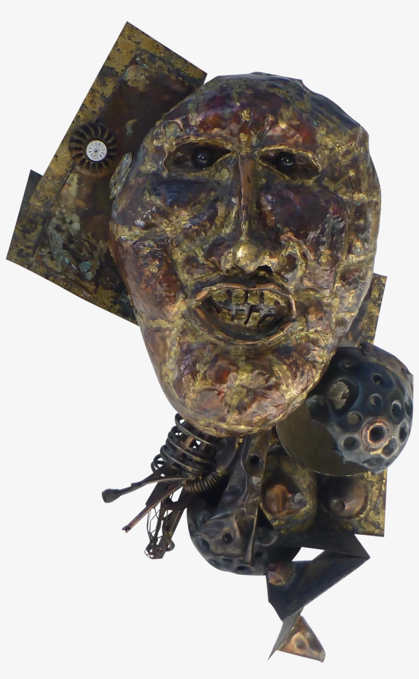 Abstract Found Art Brutalist Sculpture On Chairish - Sculpture, transparent png download