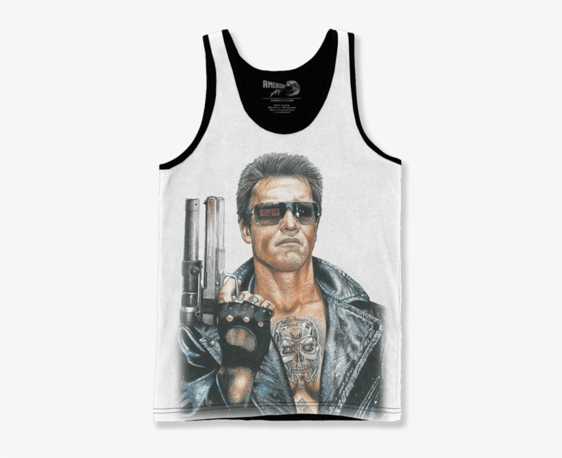 Inked - Terminator - Inked - Terminator - Unisex Tank / Sublimation / L, transparent png download