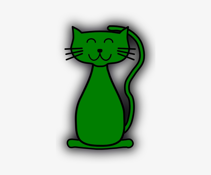 Whiskers Clipart Green Cat Eye - Kitten Clip Art, transparent png download