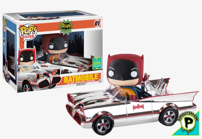 Batman - Funko Pop Chrome Batmobile, transparent png download