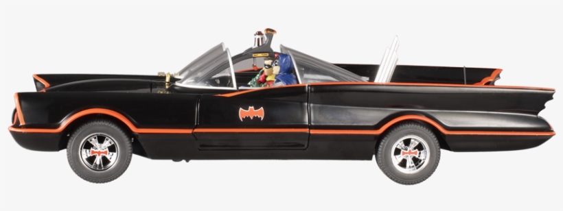 Batmobile - Hot Wheels Batman Classic 1966 Tv Series 118 Scale, transparent png download