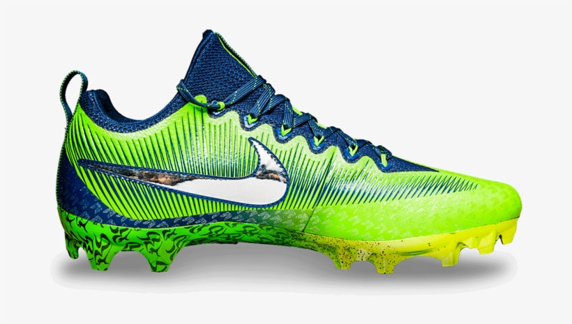 Courtesy Seahawks - Com - Russell Wilson Cleats 2017 Nike, transparent png download