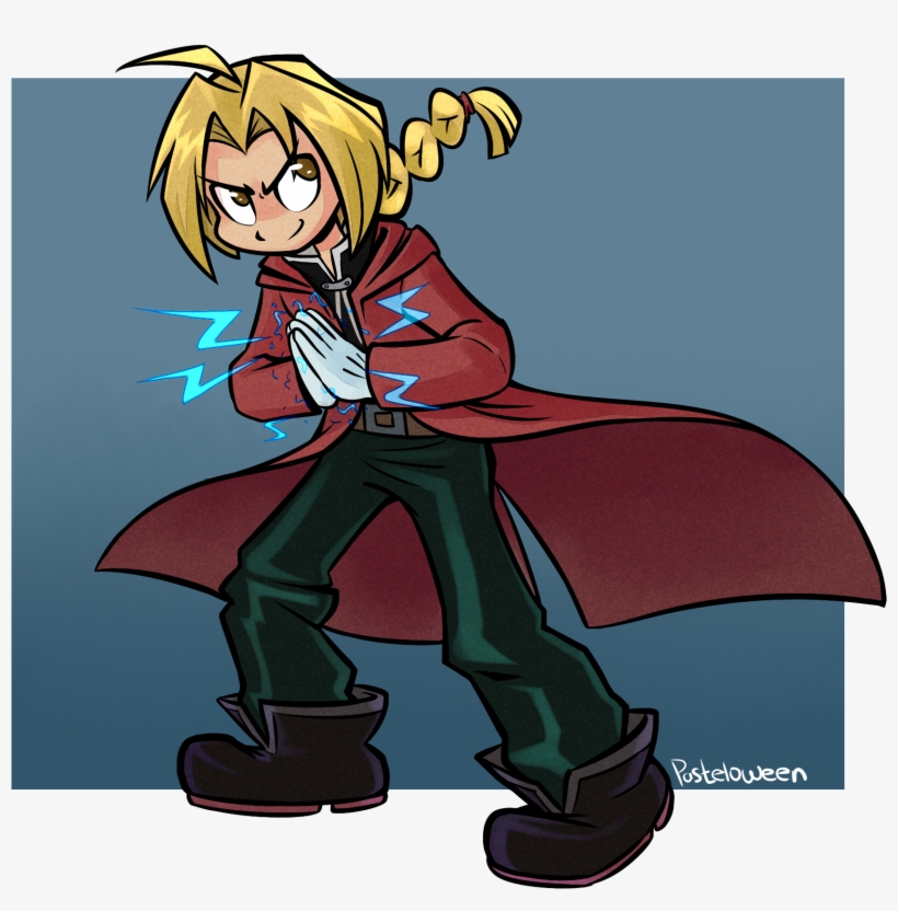 Author Comments - Edward Elric, transparent png download