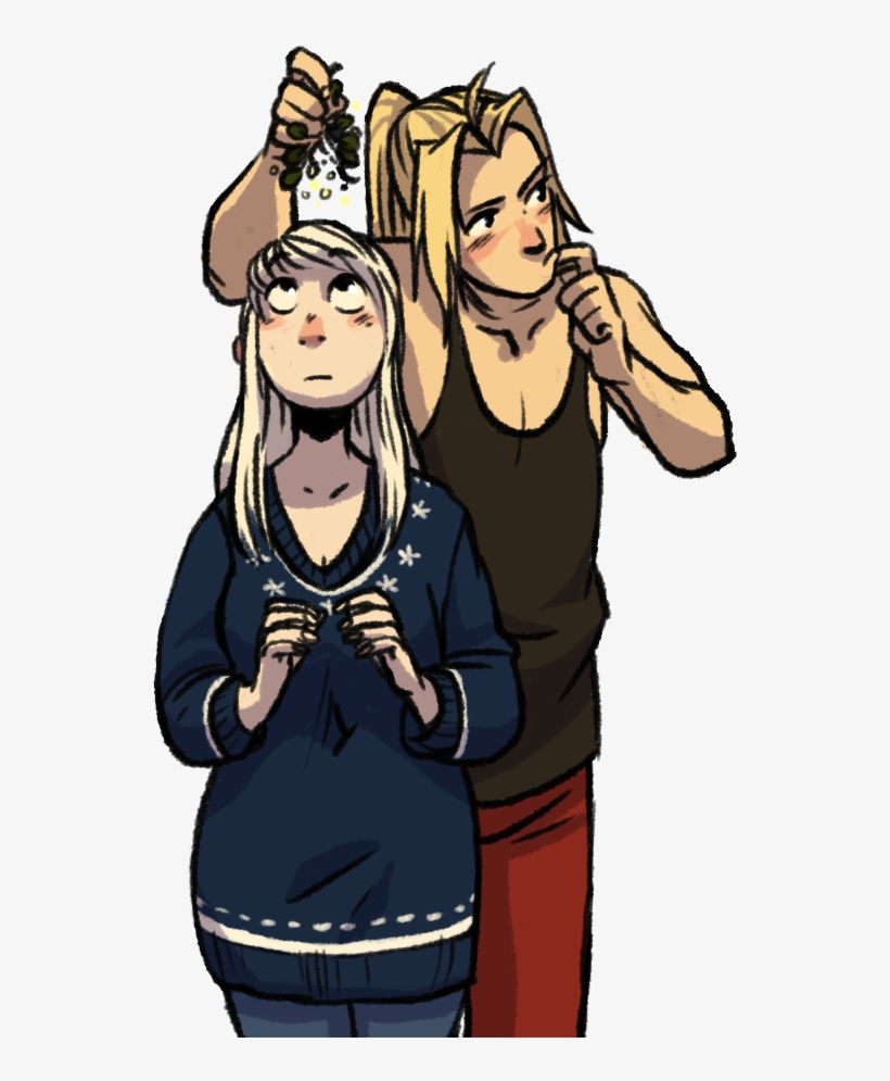 82 Images About Fullmetal Alchemist （＾ω＾） On We Heart - Fullmetal Alchemist Edward And Winry, transparent png download