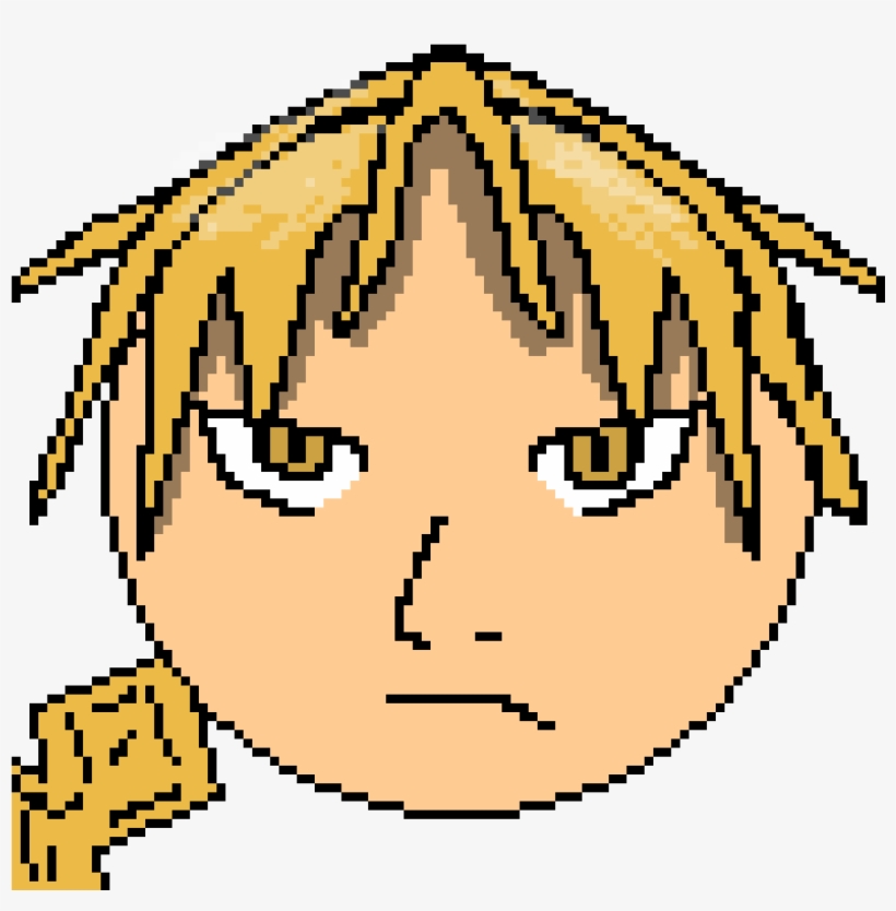 Edward Elric - Pixel, transparent png download