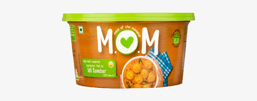 Mom Ready To Eat Idli Sambar - Ready To Eat Idli, transparent png download