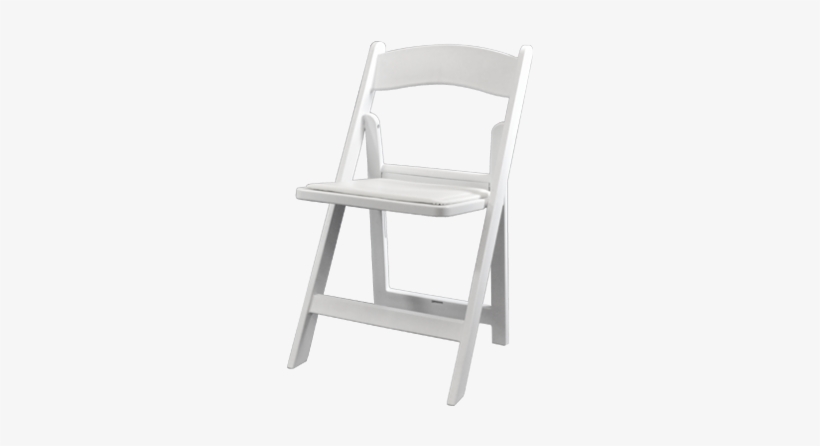 White Folding Chair Resin Uk, transparent png download