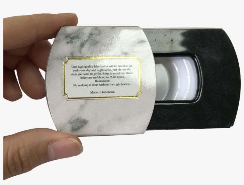 Eyelash Box Packaging, Eyelash Box Packaging Suppliers - Label, transparent png download