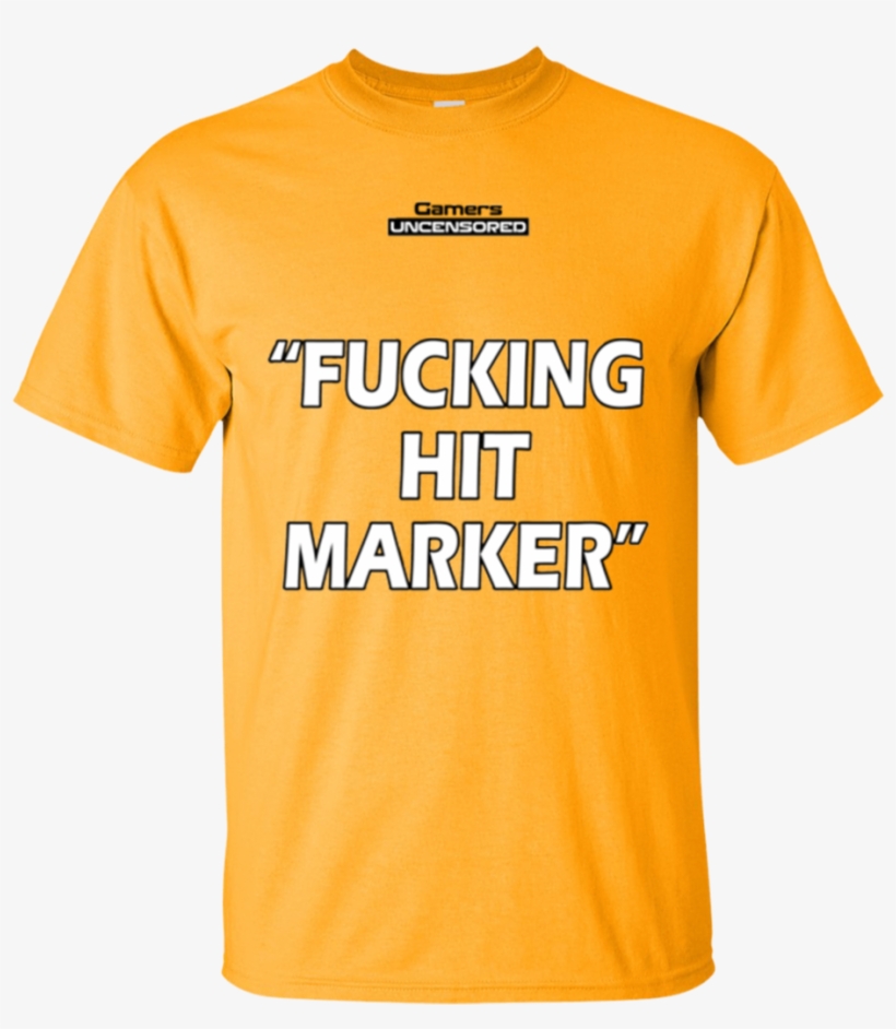"fucking Hit Marker" - Holy Hand Grenade T Shirt, transparent png download