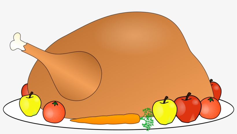 Feast Clipart Transparent - Turkey Thanksgiving Clipart, transparent png download