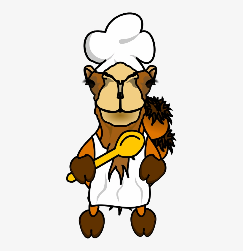 A Caricature Of A Camel's Chef - Camel Comic, transparent png download