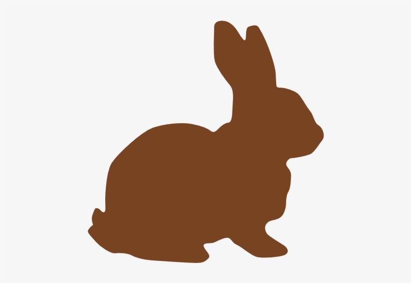 Chocolate Easter Bunny Svg Clip Arts 594 X 599 Px, transparent png download