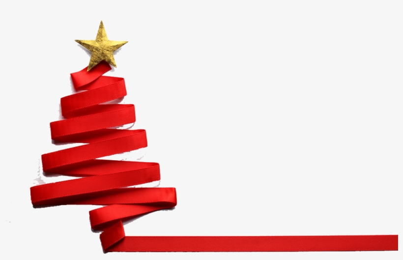 Free Christmas Tree Ribbon Png - Christmas As Religion: Rethinking Santa, The Secular,, transparent png download