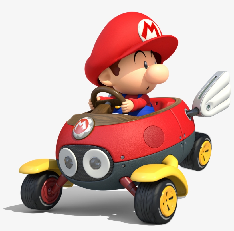 Baby Mario - Mario Kart 8 Deluxe Png, transparent png download