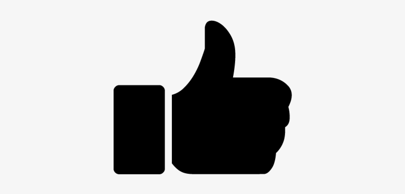 Svg Png - Thumbs Up Icon Vector Png, transparent png download