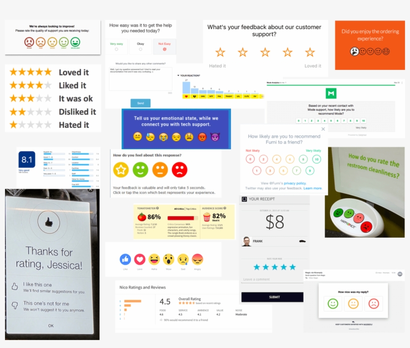Our Team Began Looking More Critically At The Various - Intercom Emoji Rating, transparent png download