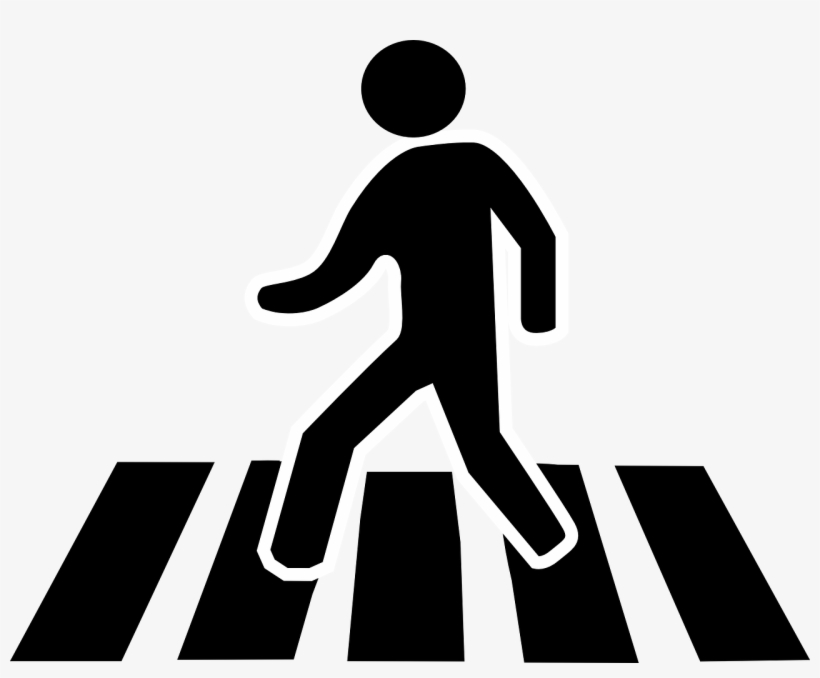 Watercolor Street Lights Clipart, Street Lamps Clip - Zebra Crossing Clip Art Black And White, transparent png download