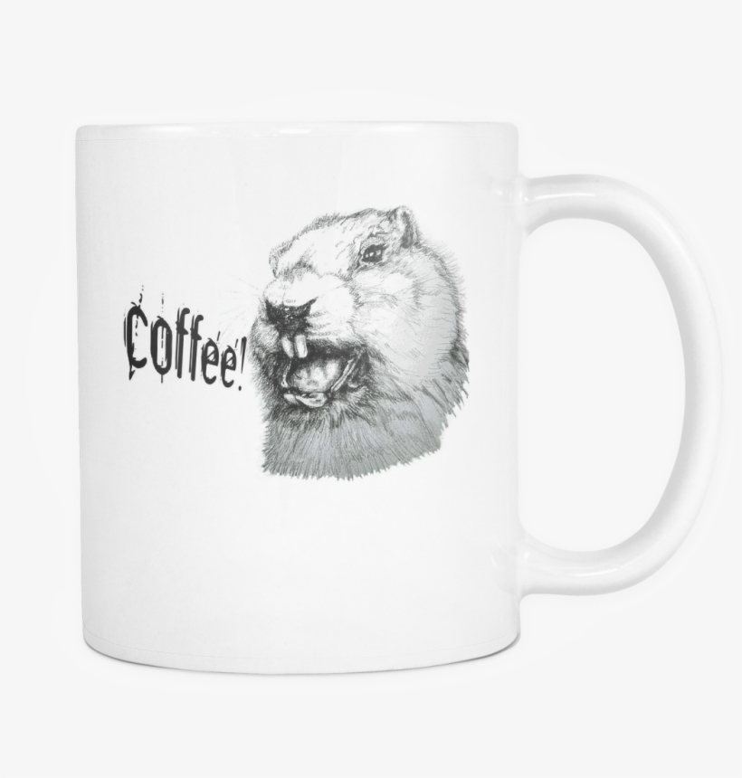 Marmot Warning Call - Coffee Cup, transparent png download