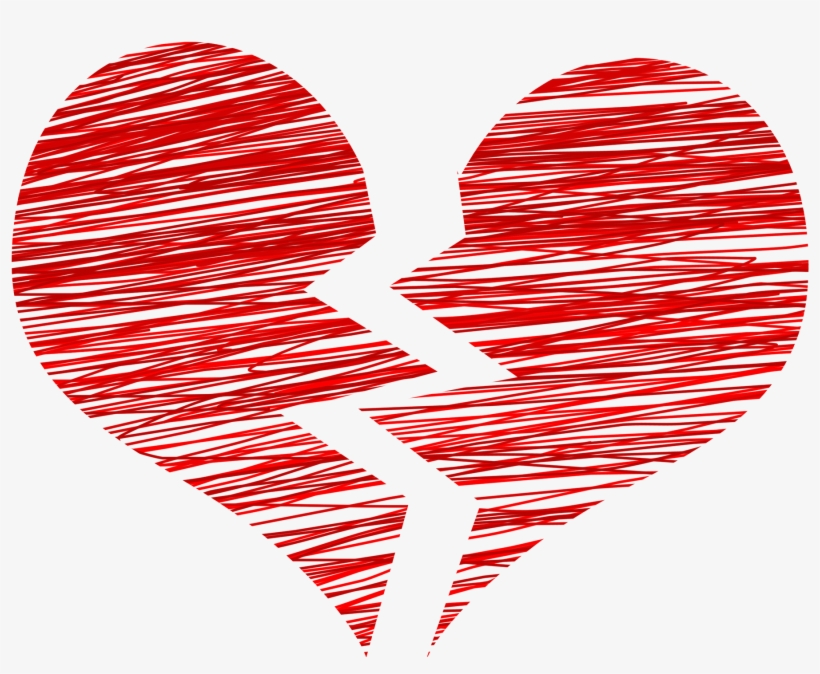 Why Did They Break-up - Разбитое Сердце Png, transparent png download