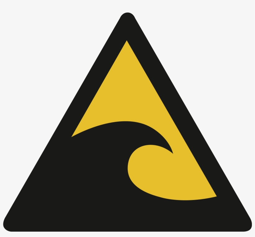 This Free Icons Png Design Of Tsunami Warning, transparent png download