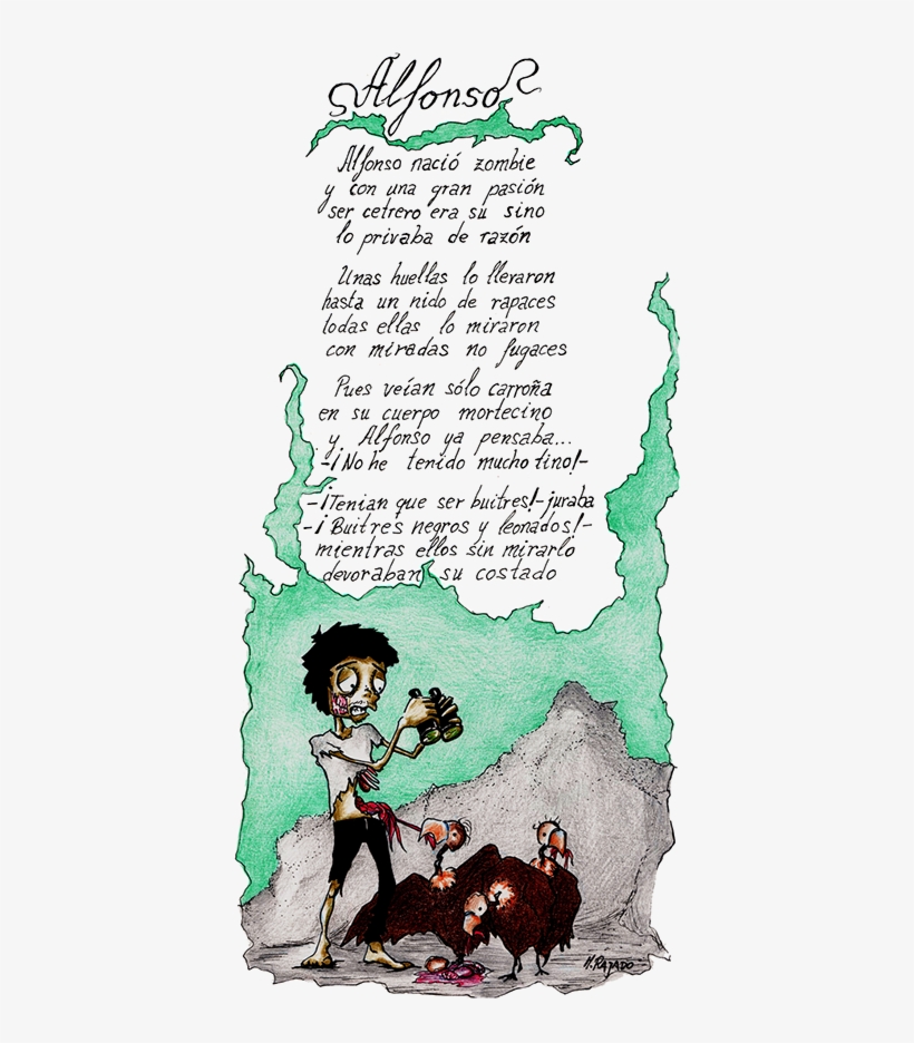 "alfonso Was A Zombie - Illustration, transparent png download