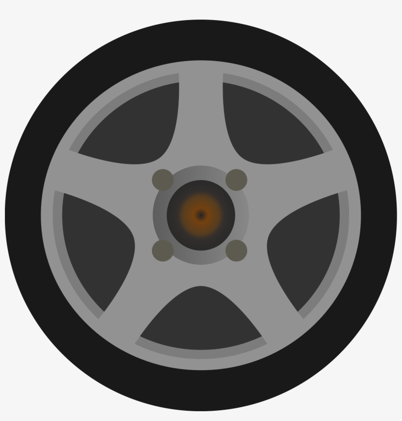 Simple Tire Side View Big Image Png - Embankment Tube Station, transparent png download