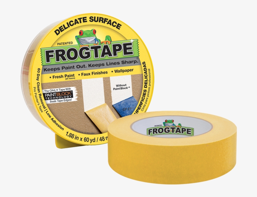 Frogtape® Brand Delicate Surface Painter's Tape - Frogtape Delicate Surface, transparent png download