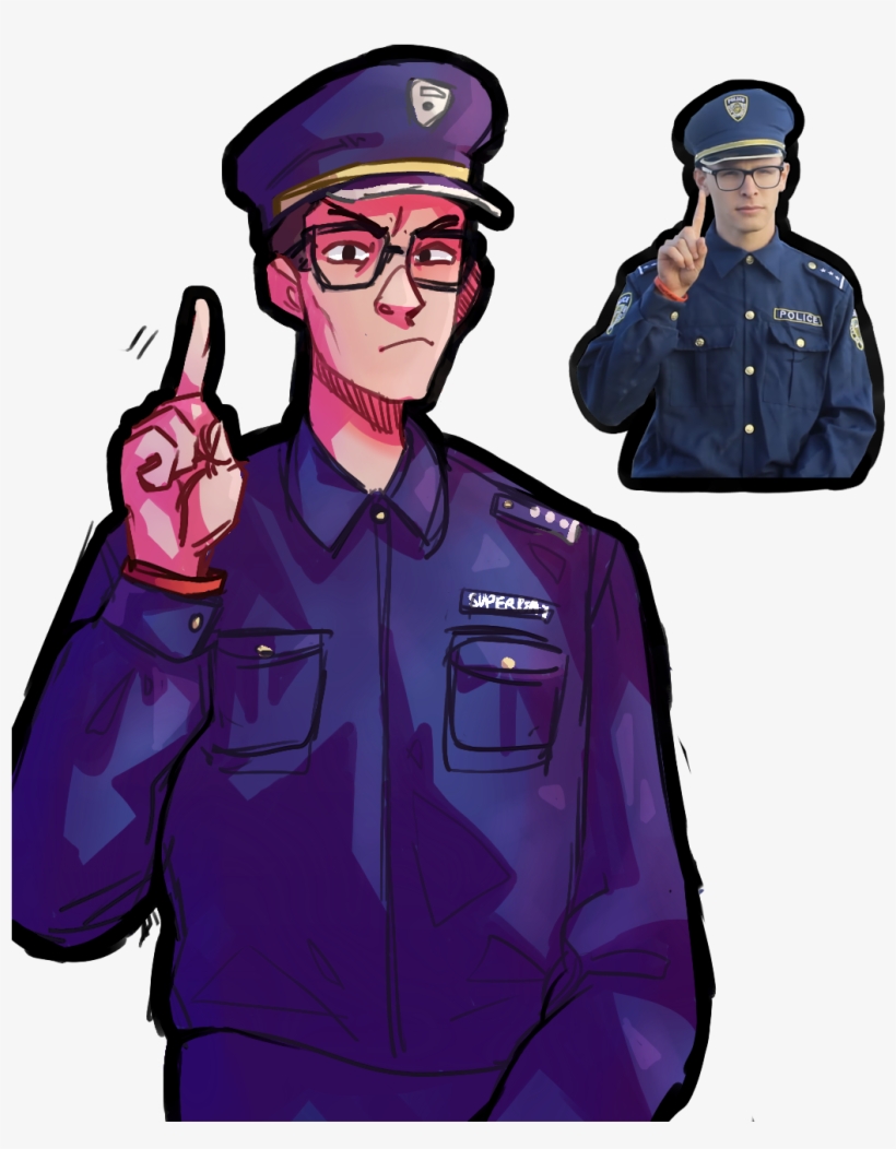 “drew That Content Police Sketch Dude ” - Idubbbz Content Cop Fanart ...