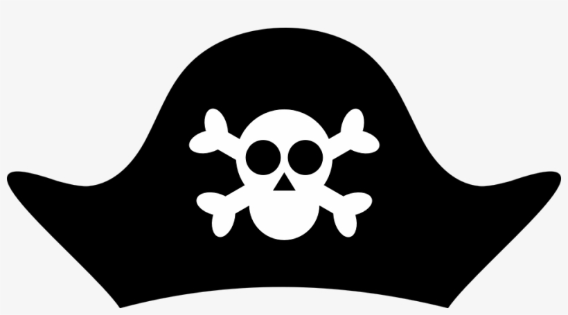 Pirate Hat - Pirate Hat Clipart, transparent png download