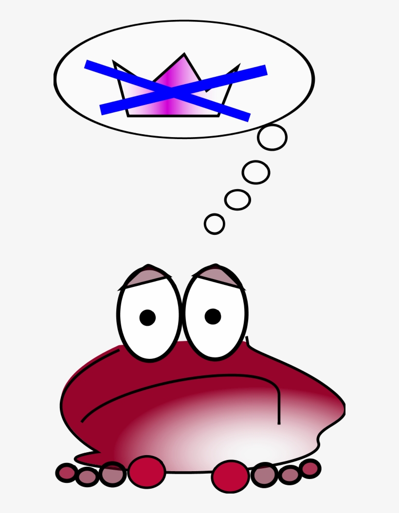 King Crown Clip Art Blue - Frosch Clipart, transparent png download
